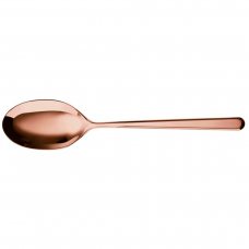 Ложка десертна PVD Copper «Linear»
