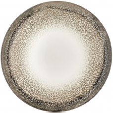 Тарелка круглая 27 см, декор Spazio, серия «Tinta»