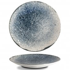 Тарелка круглая 27 см серия «Isabelle Rustic» декор «Navy Blue»