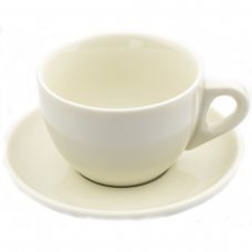 Набор 2 предмета (чашка cappuccino large Verona цвет Ivory 260 мл с блюдцем) серия «Verona»