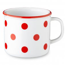 Чашка 250 мл серия «Rote Punkte» Retro mugs