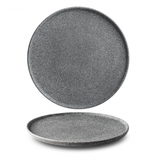 Тарілка кругла 29 см, колір темно-сірий,серія « Granit» (без глазування) G4Q2129