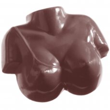 Форма для шоколада «бюст» 37х31х16 мм, 3x7 шт., 12 г