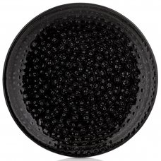 Тарелка круглая 21 см, декор Black, серия «Cowry»
