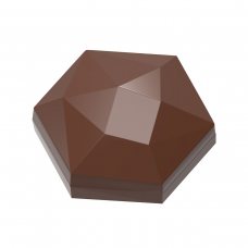 Форма для шоколаду «грані» 34х30 мм h10 мм, 3х6 шт./6 г