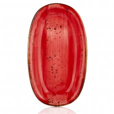 Блюдо овальне 24х14 см, колір червоний (Ardent), серія «Harmony» HA-AD-ZT-24-OV
