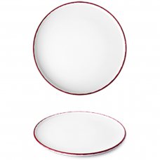 Тарелка круглая Red 20 см серия «Optimo Picnic» OPT2120-X9090