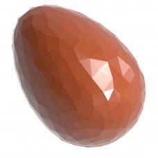 Форма для шоколада «Яйцо с гранями» 29x21х10 мм, 2x4 г, 35 шт.