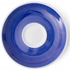Блюдце espresso 12 см Blue для серий «Verona/Torino/Roma Millecolori Hand Painted»