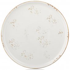 Тарелка для пиццы 32 см, цвет белый (Elegance), серия «Harmony» HA-EL-ZT-32-PZT