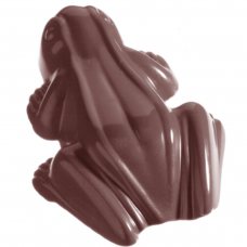 Форма для шоколада «Лягушка» 66x45x14 мм, 20 гx10 шт.