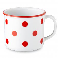 Чашка 350 мл серия «Rote Punkte» Retro mugs