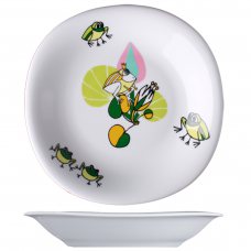 Тарелка круглая 21,3 см серия «Baby Porcelain» KVA2022-X8388