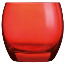 Склянка низька 320 мл серія «Salto color studio» червона