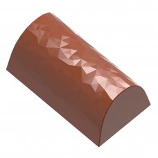 Форма для шоколаду «Бюш з гранями» 36x20x15 мм, 9,5 гx24 шт. 1930 CW