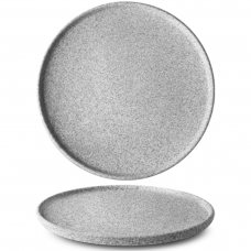 Тарелка d 29 см, цвет светло-серый, серия «Granit» (без глазирования)