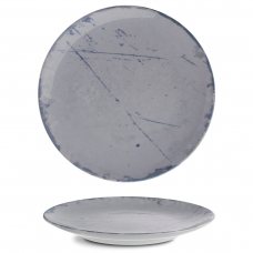 Тарелка круглая 21 см серия «Isabelle» декор »Stone Blue»