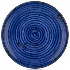 Тарілка кругла 27 см, колір синій (Enigma), серія «Harmony»