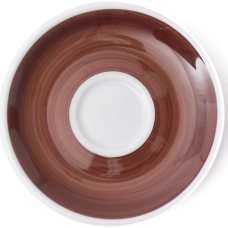 Блюдце espresso 12 см Brown для серий «Verona/Torino/Roma Millecolori Hand Painted»