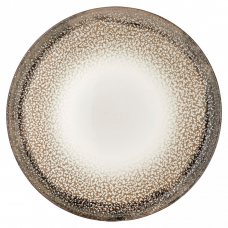 Тарелка круглая 23 см, декор Spazio, серия «Tinta» TN-SZ-ZT-23-DZ