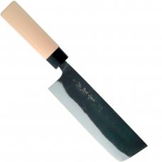 Нож с односторонней заточкой Nakiri black 165 мм серия «KANEYOSHI»