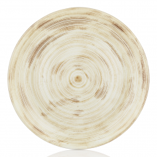 Тарелка круглая 21 см, декор Falme, серия «Tinta» TN-FB-ZT-21-DZ