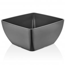 Салатник меламіновий сірий 25x25 см, h 12 см, 4,5 л