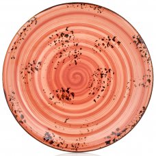 Тарелка круглая 17 см, цвет терракотовый (Laterite), серия «Harmony» HA-LT-ZT-17-DZ