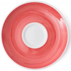 Блюдо espresso 12 см Red для серий «Verona/Torino/Roma Millecolori Hand Painted»