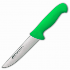 Нож для мяса 160 мм серия «2900» зеленый без блистера.