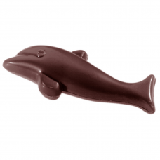 Форма для шоколаду «дельфін» 73х26 мм h 8 мм, 2х8 шт./ 8,6 г 2382 CW