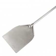 Лопата для пиццы прямоугольная ал. 32х30 см, ручка металлическая120 см, полный размер 153 см
