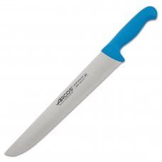 Нож мясника зубчатый 350 мм серия «2900» синий