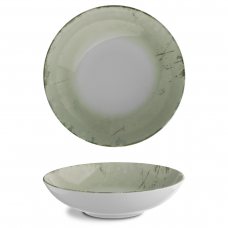 Тарелка для пасты 26 см серия «Isabelle» декор »Stone Green» ISC1926-K0010