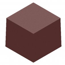 Форма для шоколада «Блок» 23x23x20 мм, 12 гх18 шт.