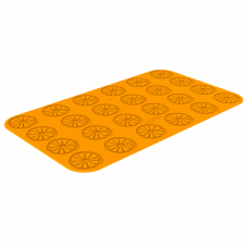Форма силіконова «апельсин і лимон» діаметр60 h 2 мм (2,2 млx24)