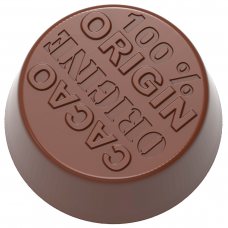 Форма для шоколада «100% какао» 30x30x12 мм, 21 шт.
