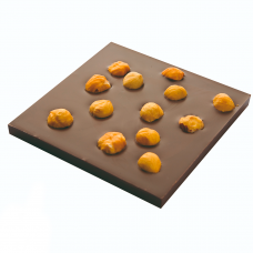 Форма для шоколадной плитки «Квадрат» 100х100 мм h 8,5 мм, 1х2 шт., 100 г