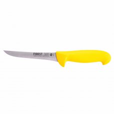 Нож отделочный 140 мм желтый. 362314