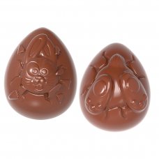 Форма для шоколада «Веселый кролик» 71,50x55,50 xrecto 33+verso 29 мм, 24 шт.