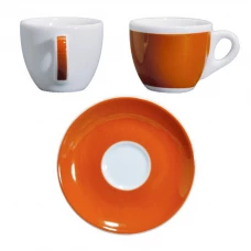 Чашка espresso 75 мл з блюдцем 12 см Caramel серія «Verona Millecolori Decal Print