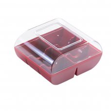 Коробоки для 6 макаронс, 90 шт. в упаковці Ruby Red 6