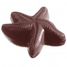 Форма для шоколаду «морська зірка» 38х29 мм h7 мм, 3х6 шт./4 г 1124 CW