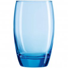 Склянка висока 350 мл серія «Salto» блакитна