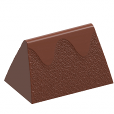 Форма для шоколаду «Джандуйя з структурою шару для гольфу» 35х22 мм h 21 мм, 3х7 шт./ 11 г