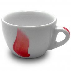 Чашка cappuccino 180 мл Fia смa Red «Verona Millecolori Hand Painted Fia смa Red with Staffage R 37172