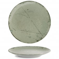 Тарелка круглая 21 см серия «Isabelle» декор »Stone Green»