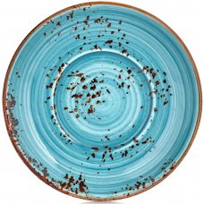 Блюдце 14 см под чашку 175 мл, цвет голубой (Indigo), серия «Harmony»