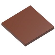 Форма для шоколадной плитки «Квадрат» 80х80 мм h 6,5 мм, 1х3 шт.,50 г