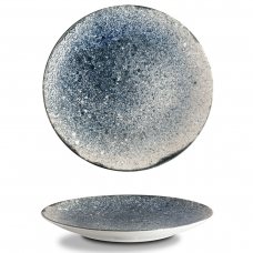 Тарілка кругла 21 см серія «Isabelle Rustic» декор «Navy Blue»